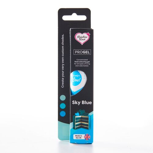RAINBOW DUST GEL-FARBSTOFF "PROGEL" - SKYBLUE 25 G