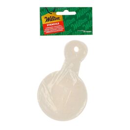 WILTON DEKORIER SCHABLONEN SET - WEIHNACHTEN