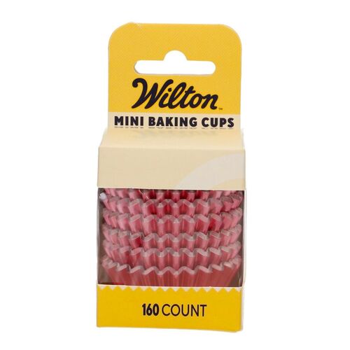 WILTON MINI-CUPCAKE-EINWEGFORMEN AUS „FOIL” ALUMINIUMFOLIE - METALLISCH ROSE GOLD