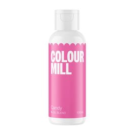 COLOUR MILL FETTLÖSLICHE LEBENSMITTELFARBE - BUBBLEGUM ROSA / CANDY (100 ML)