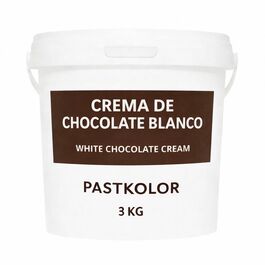 PASTKOLOR CREME - WEISSE SCHOKOLADE 3 KG