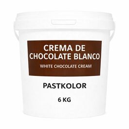 PASTKOLOR CREME - WEISSE SCHOKOLADE 6 KG