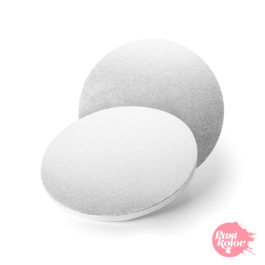 RUNDER CAKEBOARD - SILBER 28 CM Ø / 12 MM DICK