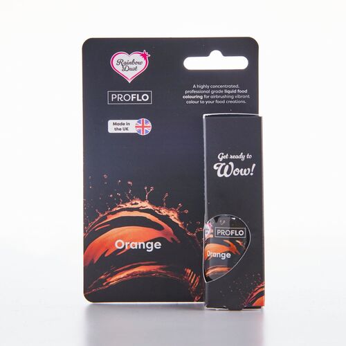 RAINBOW DUST FLÜSSIGFARBSTOFF "FLO" - ORANGE 19 ML