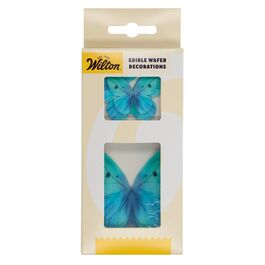 WILTON ESSBARE-WAFFELSCHMETTERLINGE - OMBR BLAU