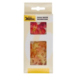 WILTON ESSBARE-WAFFELSCHMETTERLINGE - ROSA & ORANGE