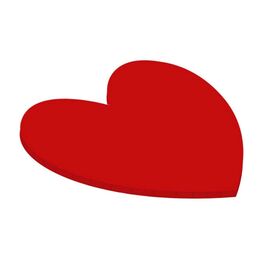 SIMPLY MAKING ROTER HERZ-KUCHENBODEN (MASONITE) - 25 CM Ø / 5 MM DICK