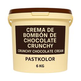 PASTKOLOR CREME - CRUNCHY SCHOKOLADE 6 KG