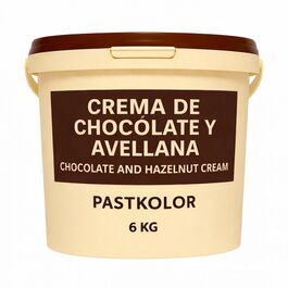 PASTKOLOR CREME - SCHOKO UND HASELNUSS 6 KG