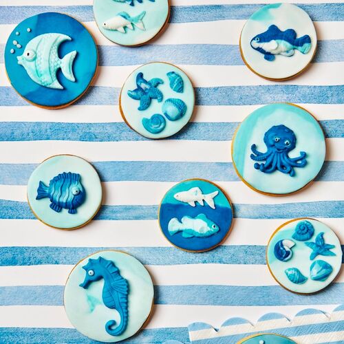 FUNCAKES FONDANT -  BLAU „BELLA“ 250 G