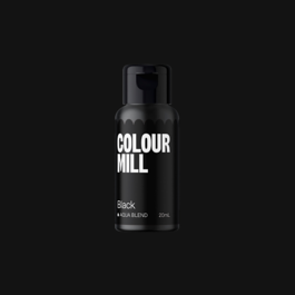 [MHD] COLOUR MILL LEBENSMITTELFARBE IN GELFORM - SCHWARZ / BLACK (20 ML)